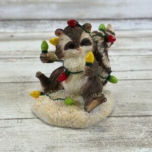 Charming Tails Figurine ~ Testing the Lights ~ Fitz and Floyd